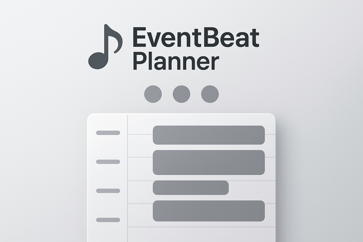 EventBeat Planner